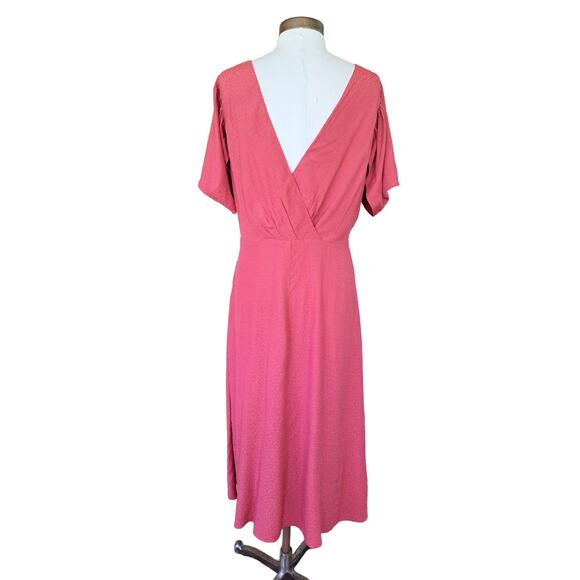 Ted Baker Rose Midi Dress with Tulip Sleeves - Picture 5 of 16